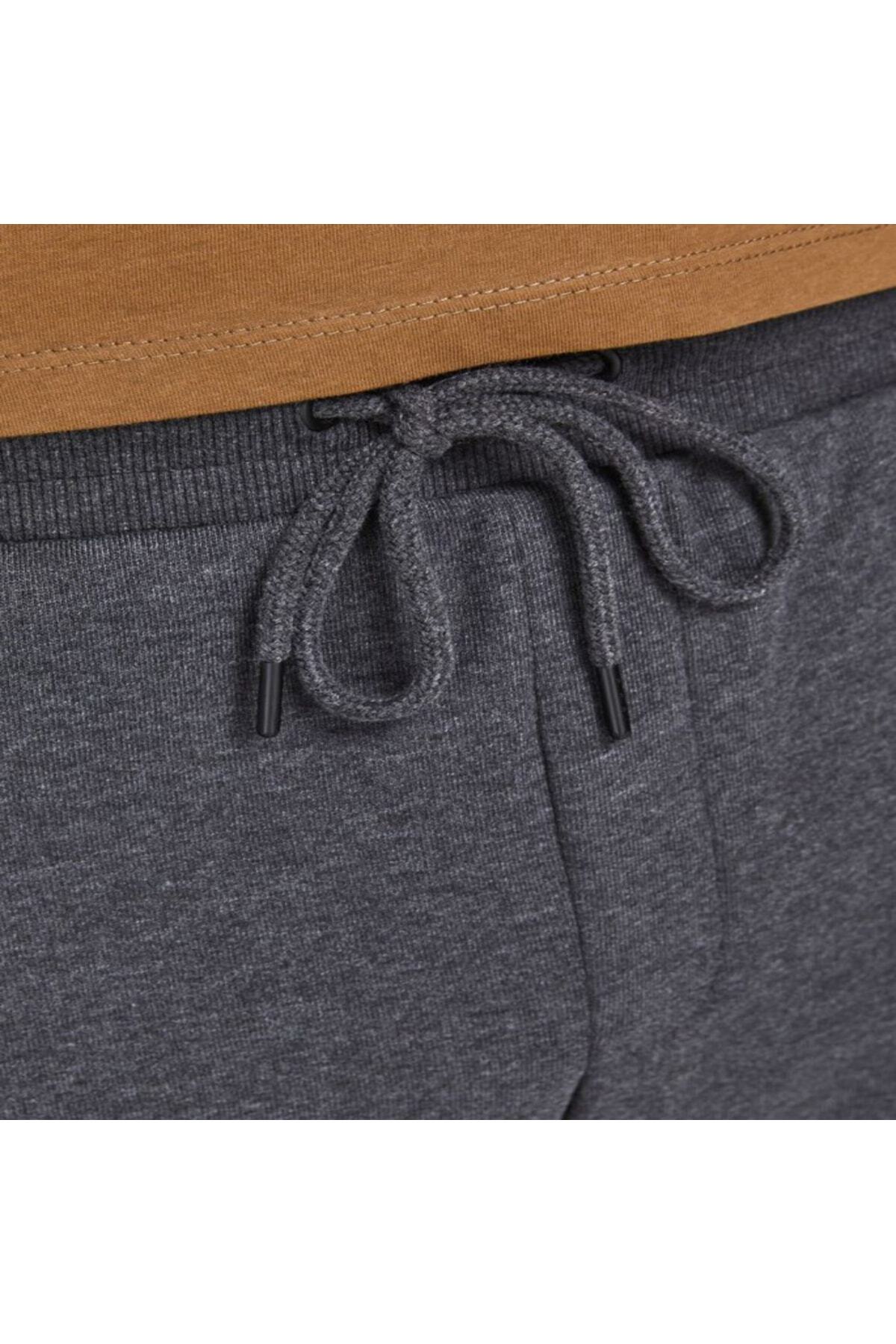 شلوارک مردانه راسته فاق نرمال | جک اند جونز Jack & Jones 12182595-Dark - تصویر 3
