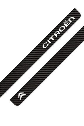 Citroen Logolu Karbon Desenli Uv Takmatik Plakalık DH201634