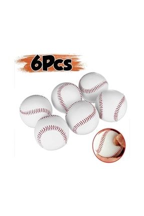 6'lı El Yapımı Beyzbol Topu (6pcs) 6LITPPBYZ2