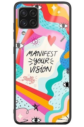Samsung Galaxy A12 Manifest Your Vision Premium Desenli Glossy Telefon Kılıfı yourvisionglossy_666