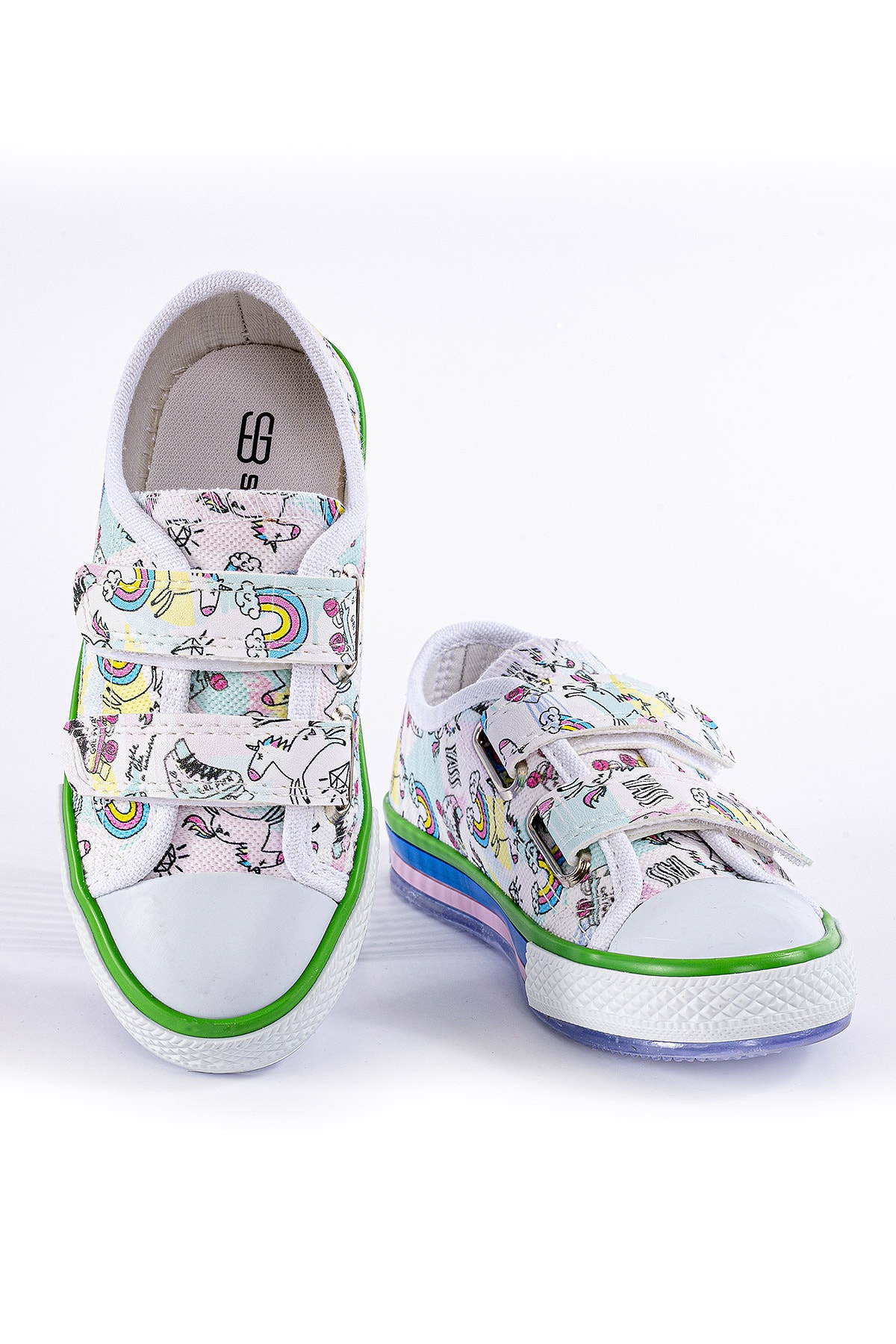 Solo Bag Solo Shoes&bag Çocuk Ortopedik Destekli Unicorn Işıklı Günlük Spor Ayakkabı