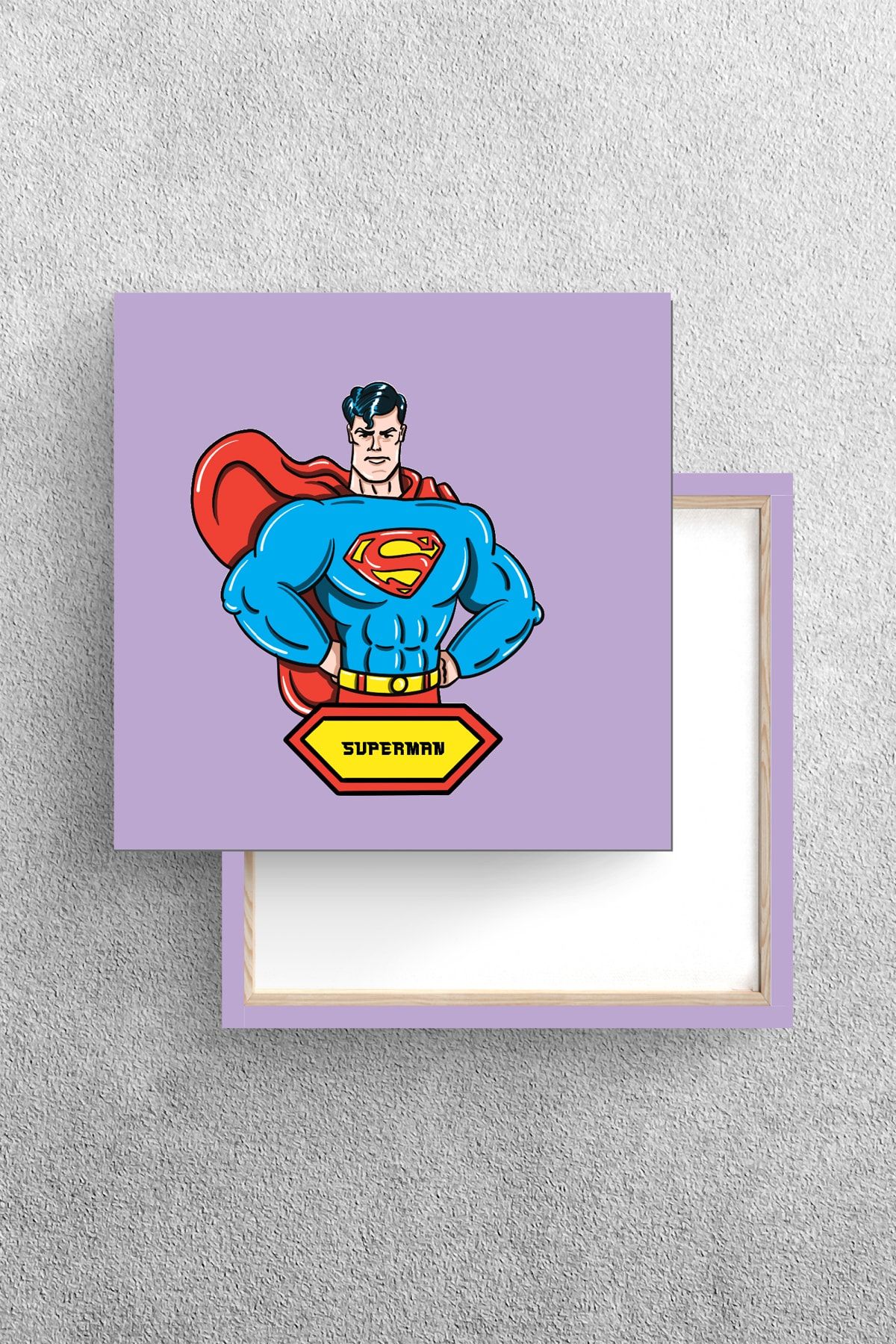 Superman Dc Comics Serisi Kanvas Duvar Salon Tablosu Fiyatı, Yorumları