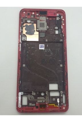 Xiaomi Mi 9t / Mi 9t Pro Iç Kasa Ekran Çerçevesi Çıtası Kırmızı Tuşsuz Orijinal HSR0000067