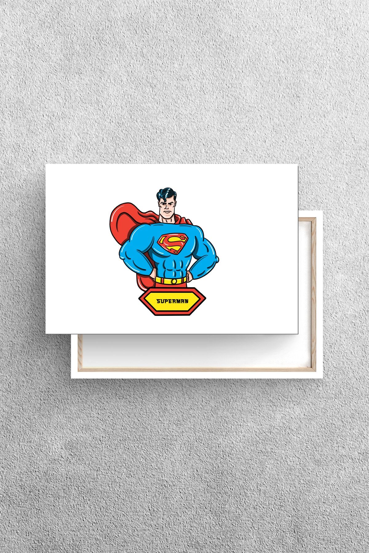 Superman Dc Comics Serisi Kanvas Duvar Salon Tablosu Fiyatı, Yorumları