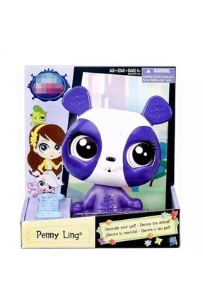 Littlest Pets Shop Dev Panda Miniş 19 Cm Penny Ling Orijinal Oyuncak Hayvanını Dekore Et Serisi P7276S627