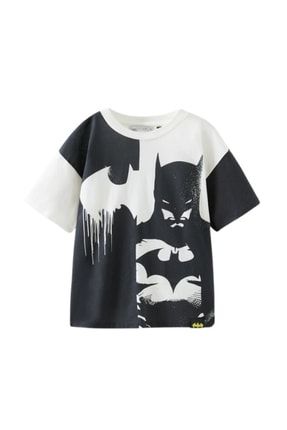 Batman Dc Comics Baskılı T-shirt hpykds-180