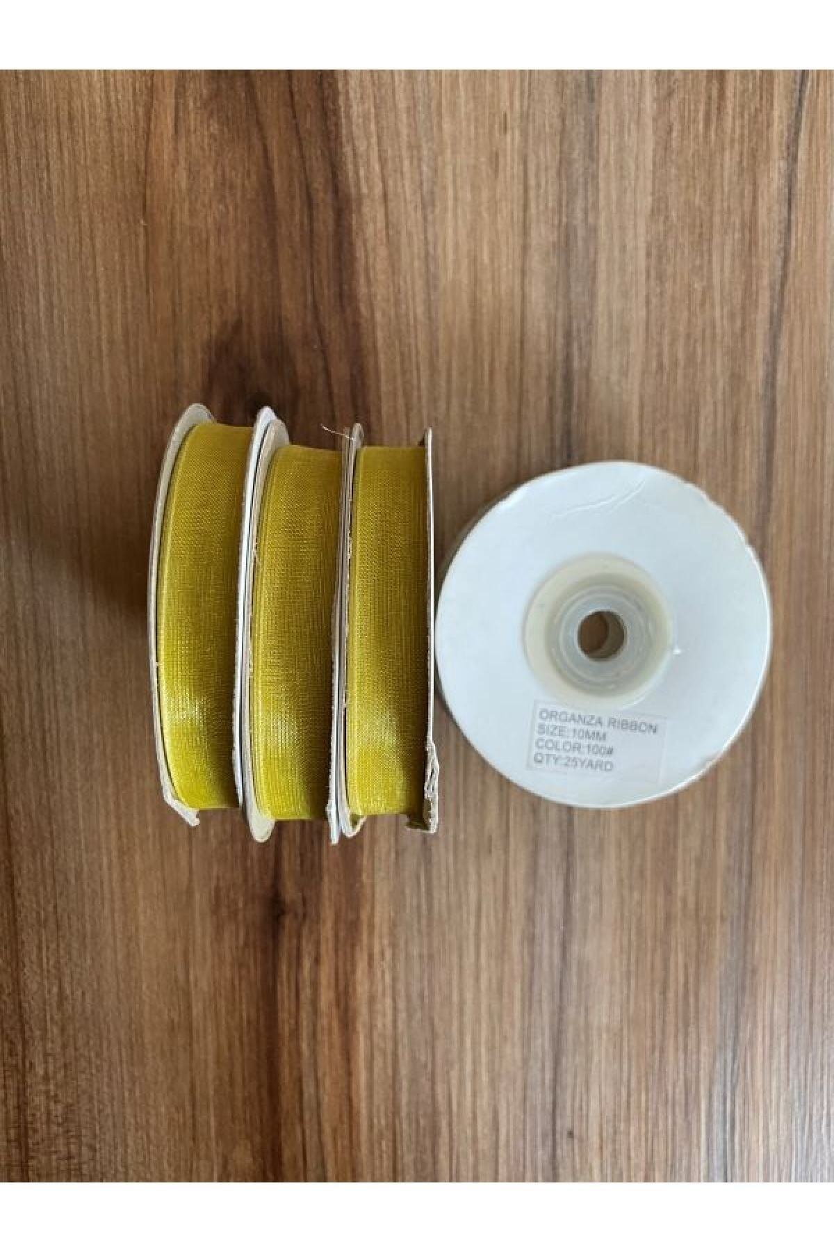Organza Ribbon 1cmx25meters 1 Piece.