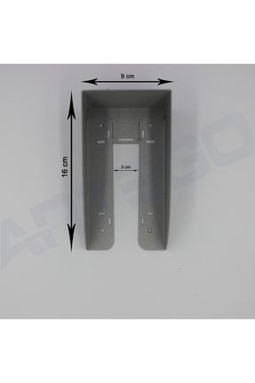 Diafon Zil Paneli Koruyucu Metal Yağmurluk Aparatı ART-AC9CM/GREY