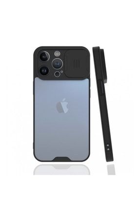 Iphone 13 Pro Uyumlu Sürgülü Ultra Ince Renkli Kamera Korumalı Koruyucu Kılıf Sürgülü-Parfe-Apple-iPhone-13-Pro