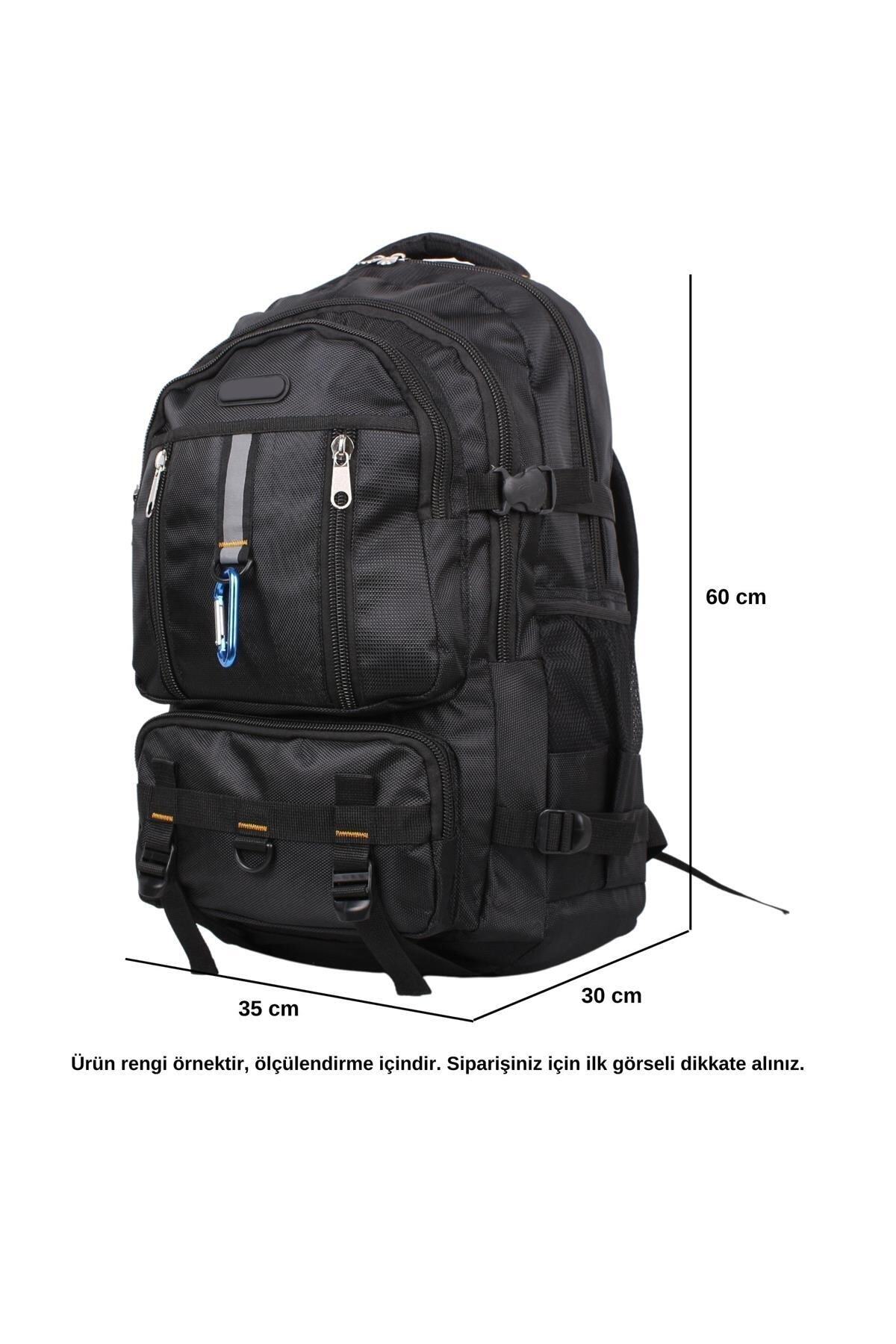 کوله پشتی زنانه مشکی Bagacar | BGIZDAG اورجینال - تصویر 8