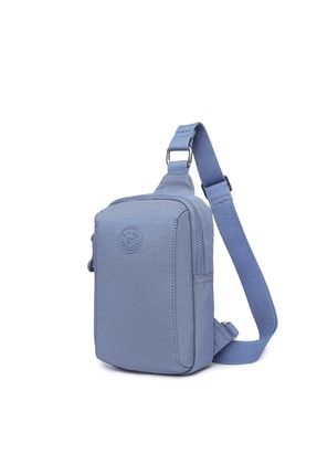 Bodybag Unisex Postacı Çantası Krinkıl Kumaş 3105 J.mavi 21K-3105-