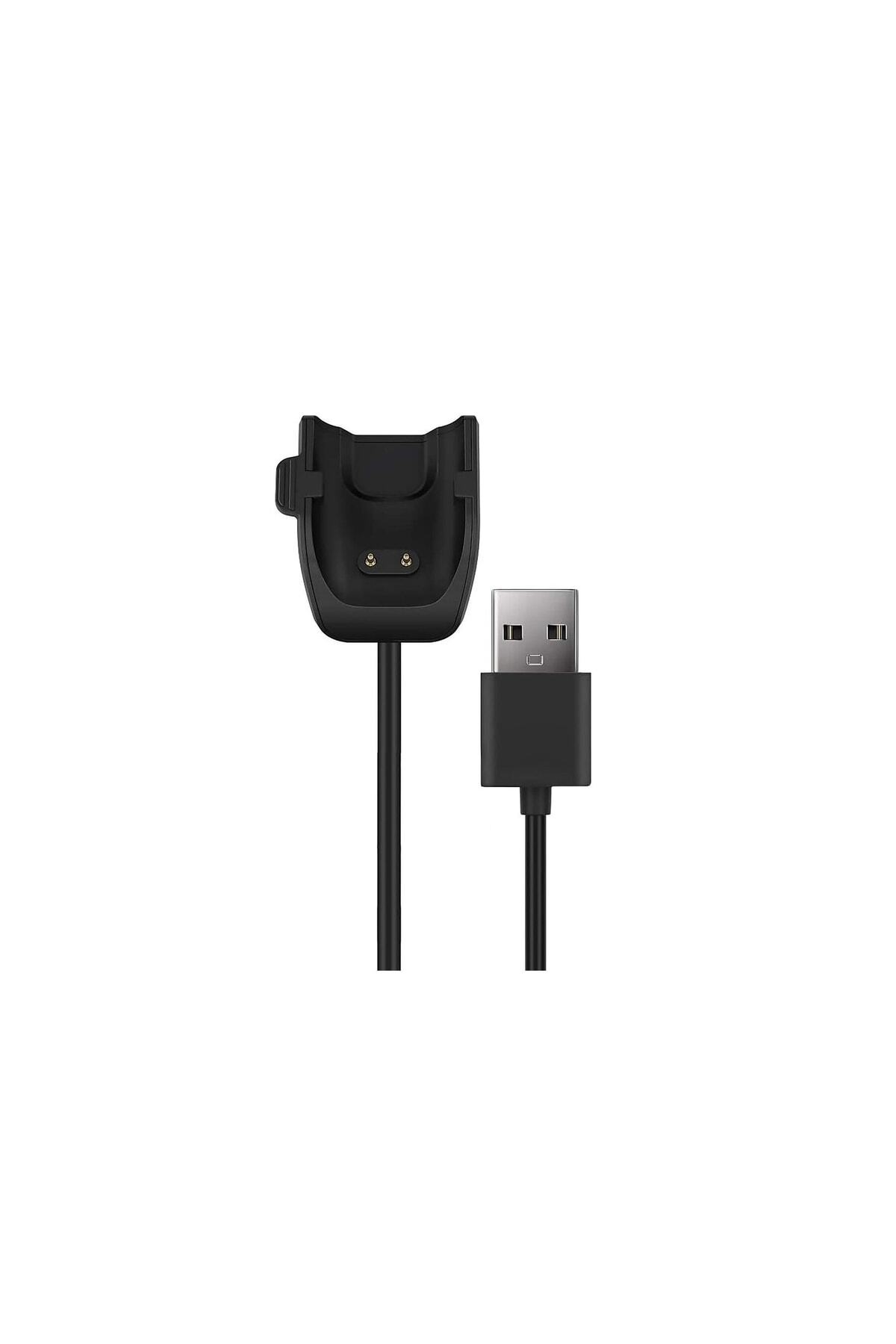 mimtec Samsung Galaxy Fit 2 Manyetik Usb Şarj Kablosu Siyah