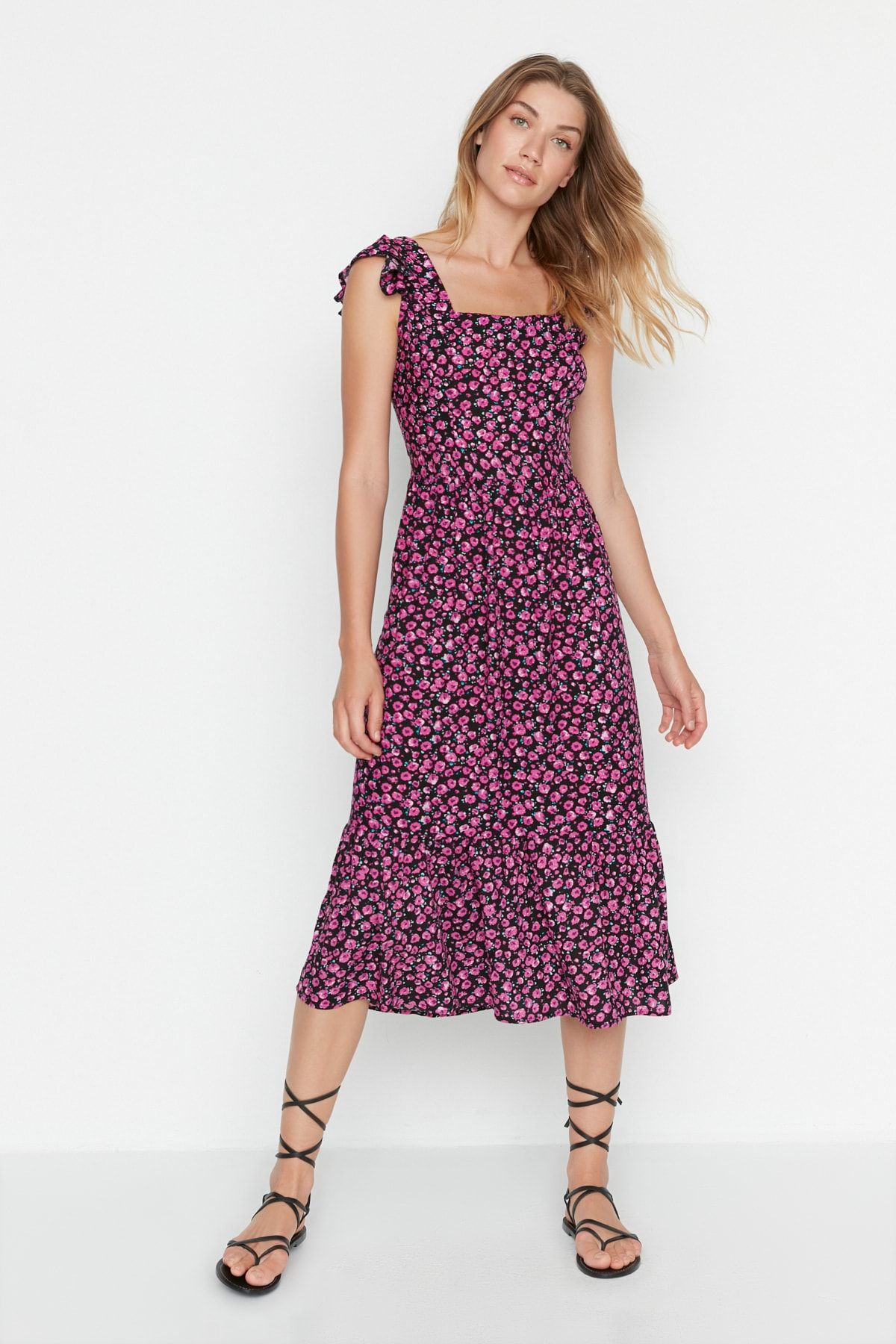 Trendyol Collection Kleid Mehrfarbig A-Linie