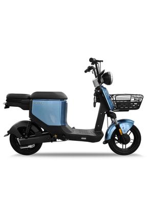 Icon Elektrikli Motosiklet - Lityum Akülü - Mavi YK-ICON