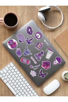 - Vsco Purple Laptop Notebook Tablet Sticker Set 3 ARSET22C