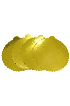 Pasta Altı Gold Mukavva Karton Çap: 22x22 Cm 50 Adet 1234YSN1