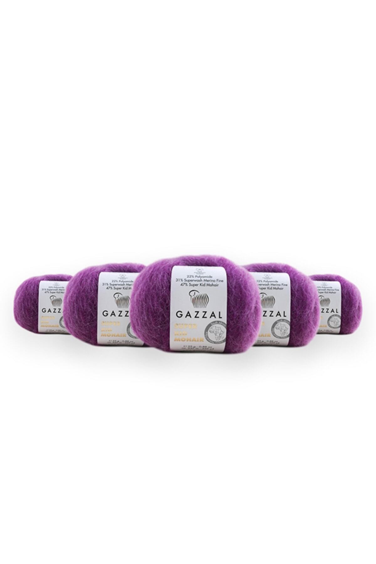 Super Kid Moss 25g 5-Pack 78% Wool-22% Pa Blended Natural Hand Knitting Rope Taka Yarn (64410)