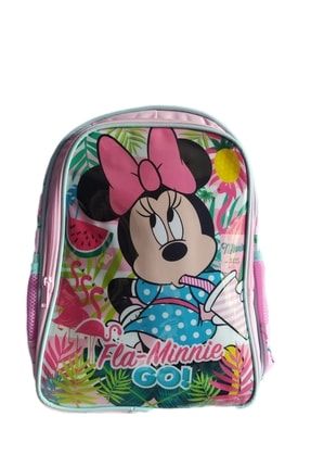 Lisanslı Iki Bölmeli Minnie Mouse Okul Çantası minniemouse2022