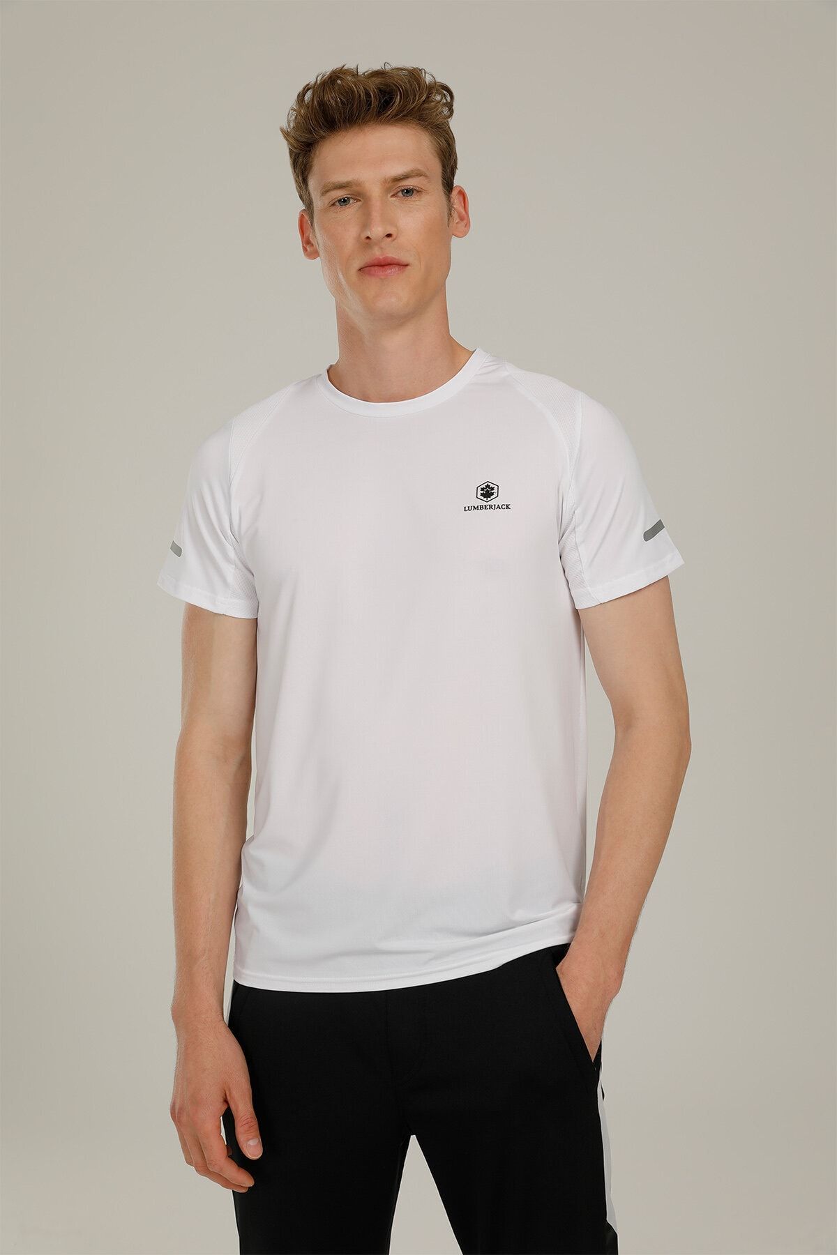 lumberjack Ct1131 Octavıo Logo T-shı Erkek Kısa Kol T-shirt