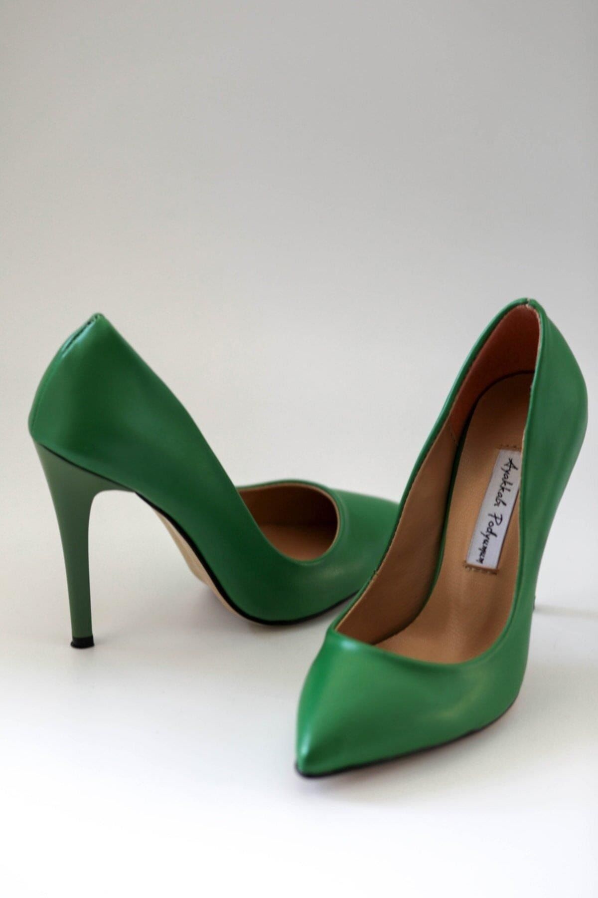 MODAONN High Heels Green Trendyol