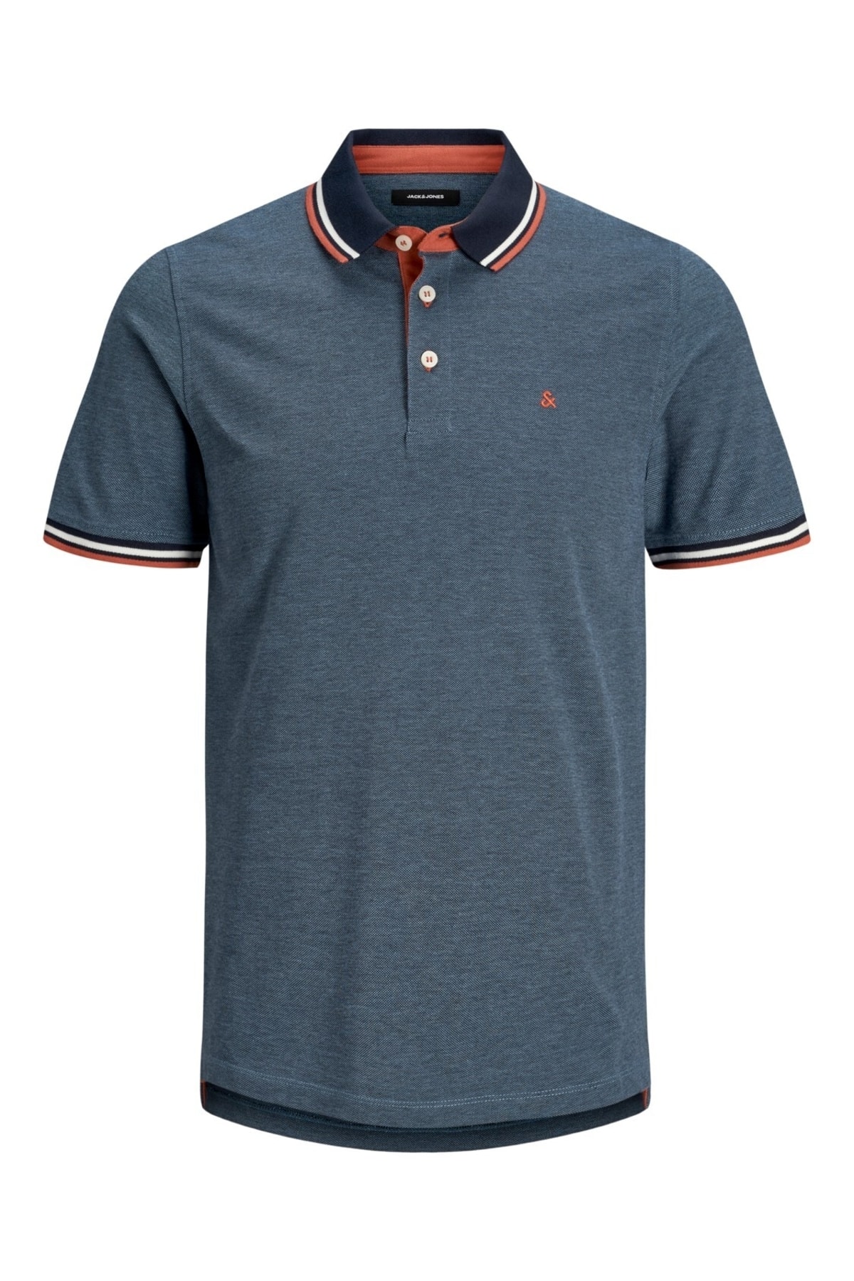 تیشرت یقه پلو مردانه راسته  آستین کوتاه | جک اند جونز Jack & Jones 12191216 - تصویر 6
