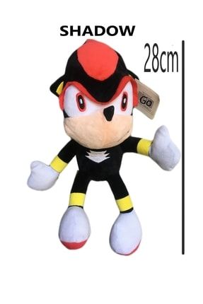 Sonic Boom Hedgehog & Arkadaşları Figür Peluş Oyuncak Kirpi Shadow 28cm SVA0016