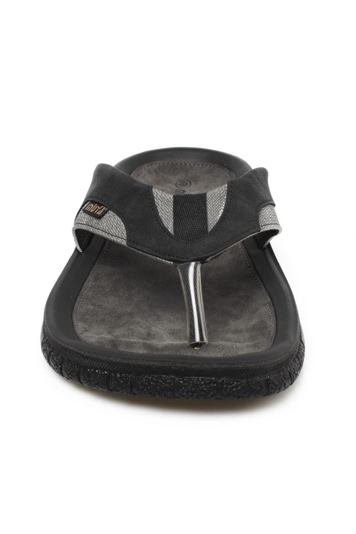 دمپایی سیاه مردانه 31314 M Astra Fingers Braye مشکی Slipper Muya
