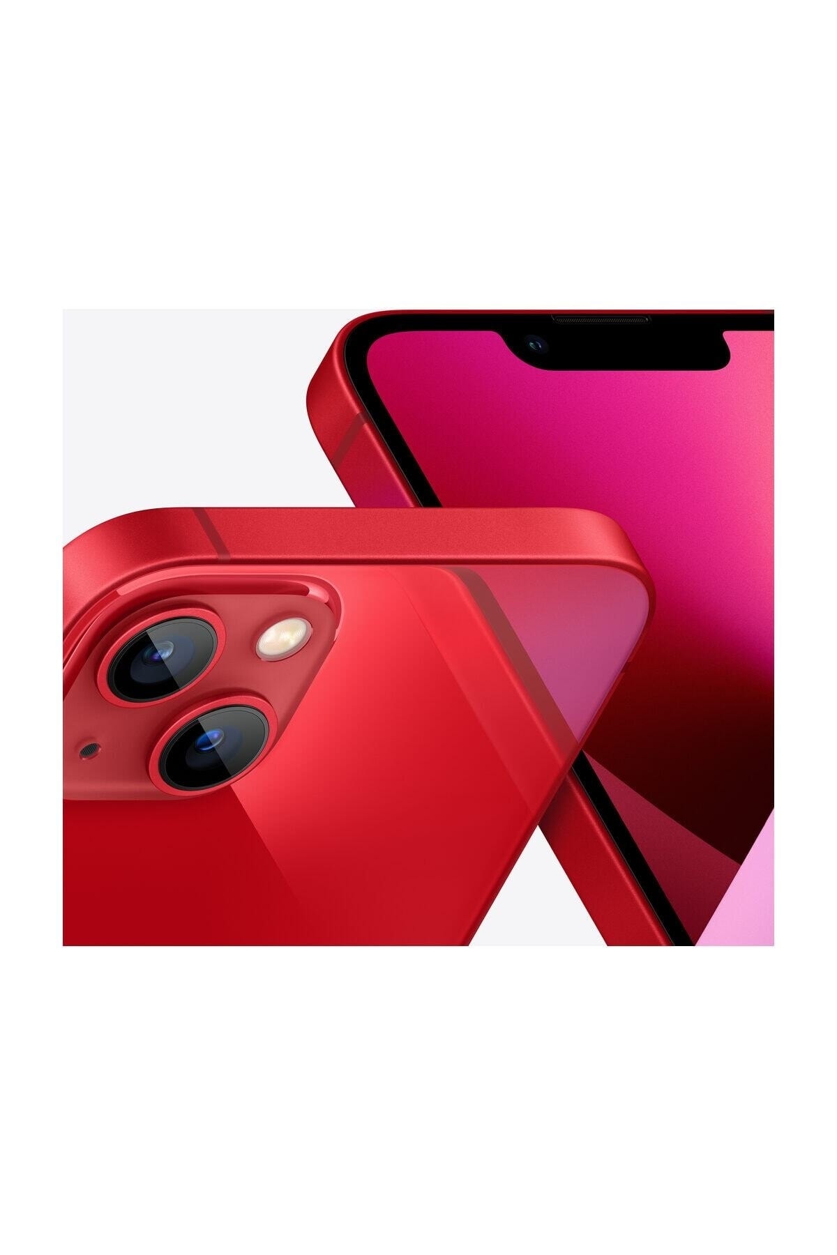 Apple iPhone 13 256 GB Kırmızı Cep Telefonu (Apple Türkiye Garantili) TH9073