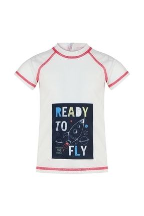 Arıcı Store Bebek-çocuk Uzay Desenli Tişört Şort Ikili Takım Mayo 5290