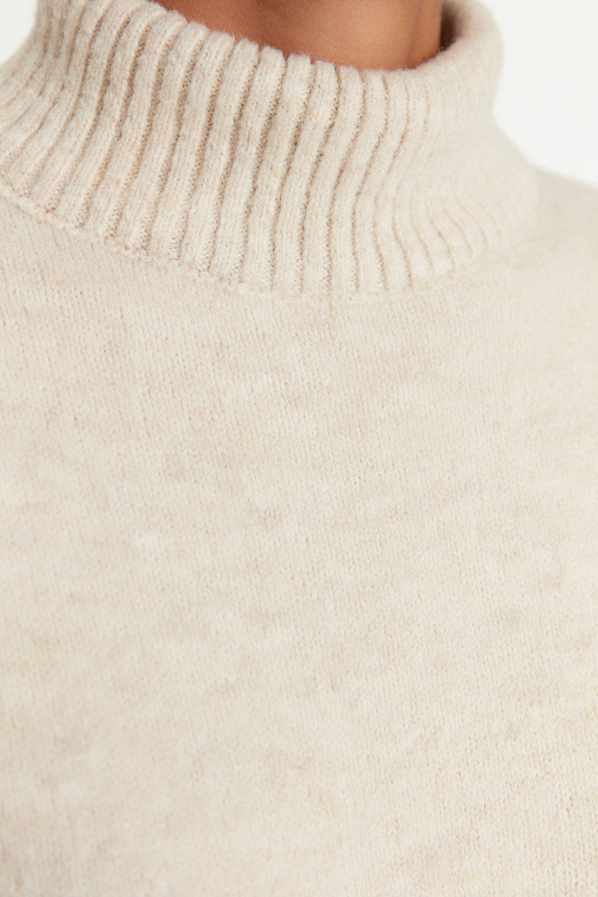 Trendyol Collection-Weich strukturierter Strickpullover mit breiter Passform – TWOAW23KZ00469 4