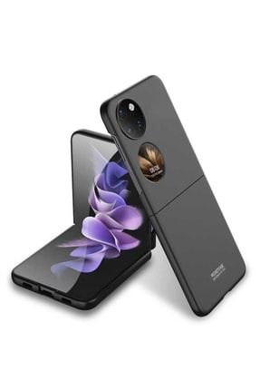 Huawei P50 Pocket Uyumlu Katlanabilir Şık Renkli Sert Kapak Kılıf Sert+Kıpta+P50+Pocket