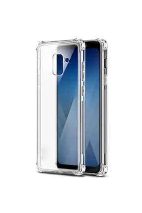 Samsung Galaxy A8 Plus 2018 Köşe Korumalı Damperli Buffano Premium Şeffaf Silikon Kılıf ARNSamA8/2018PlusSüperNitro