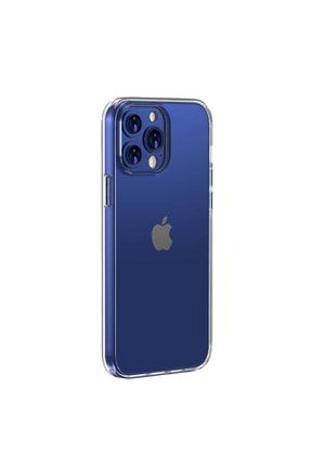 Iphone 13 Pro Max Uyumlu Kılıf Darbe Emici Şeffaf Pürüzsüz Leke Tutmaz Magsafe Sert Silikon Kapak drogaa-105
