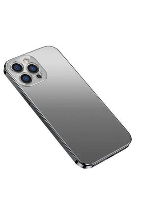 Iphone 13 Pro Uyumlu Kılıf Kamera Korumalı Darbe Emici Magsafe Parlak Şık Görünüm Silikon Kapak bobo-105