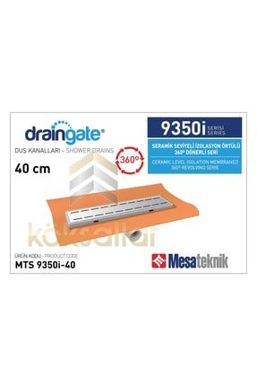 Mesa Teknik Izolasyon Örtülü Süzgeç Duş Kanalı 40 Cm Mts 9350i-40 MTS-9350İ-40