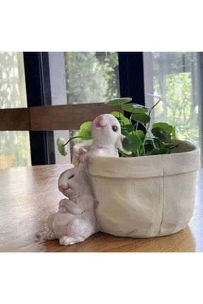 Sevimli Tavşanlar Çok Amaçlı Sepet 156