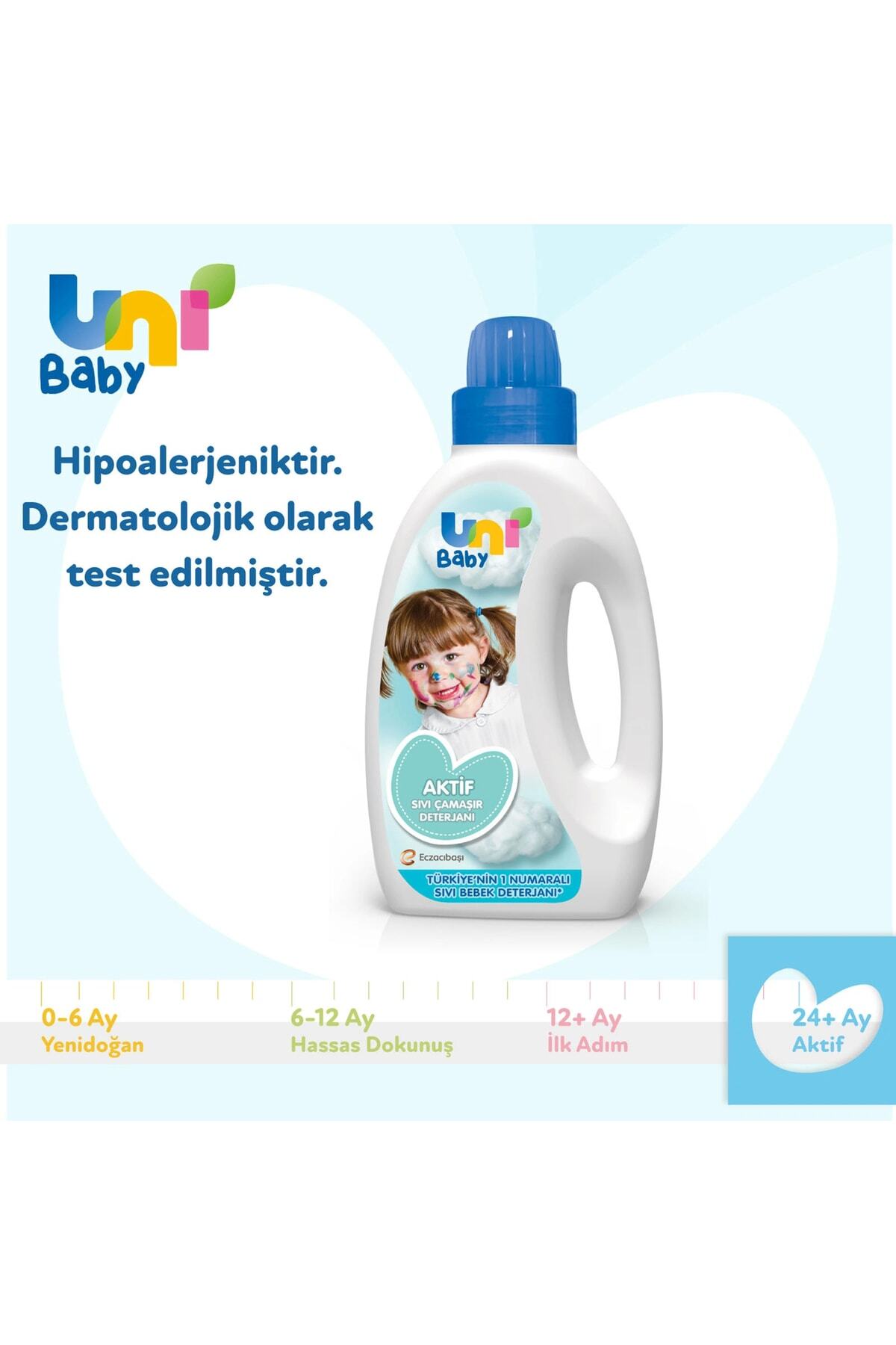 Uni Baby Çamaşır Deterjanı 1500 ml fotoğrafı 3 (önizleme)