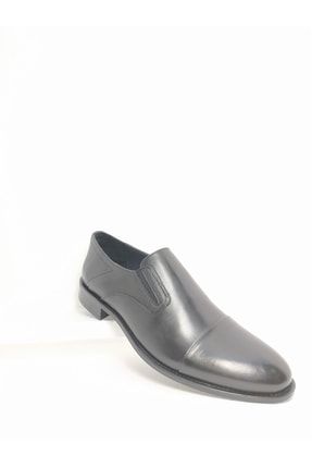 20 Siyah Mat Hakiki Deri Erkek Günlük Klasik Ayakkabı