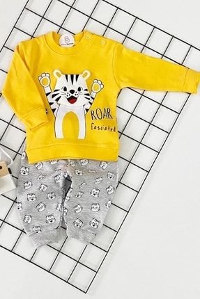 Tiger Pamuklu Erkek Bebek Ikili Takım BEBECİ.000178