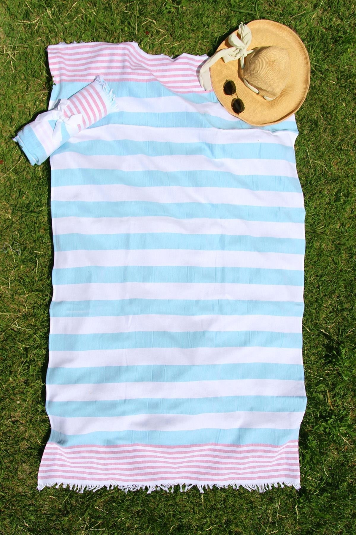 100% Cotton 90x160 Striped Peshtemal / Beach
