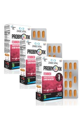 Probiyotik Feminen 3 Kutu 90 Kapsül Zadeprofem-03