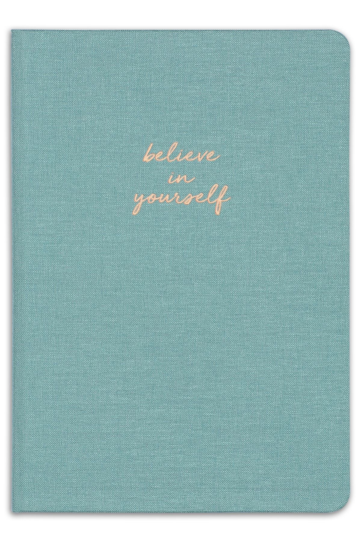 Matt Notebook-14x20 Hard Cover Notebook Plain, unlined Turquoise 4