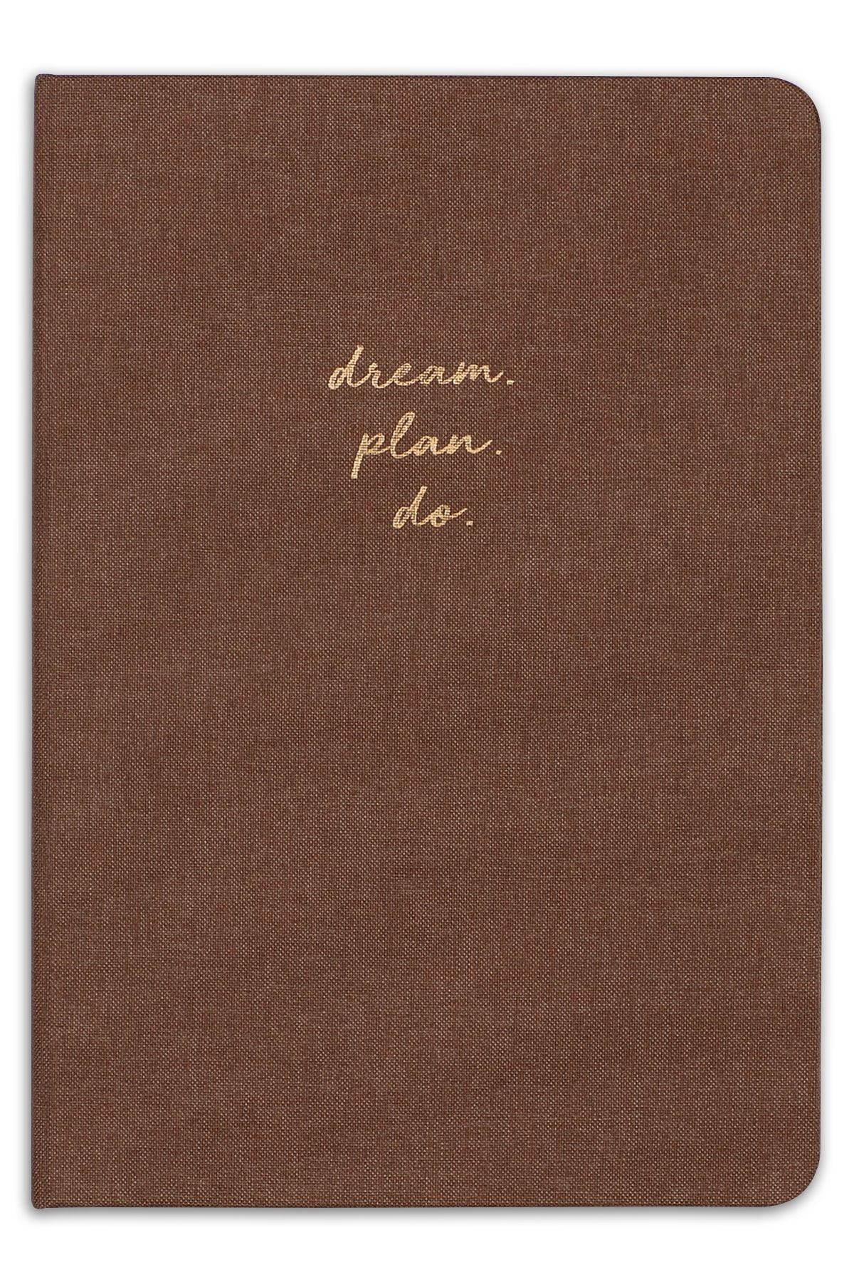 Matt Notebook-14x20 Hard Cover Notebook Dotted Brown 5