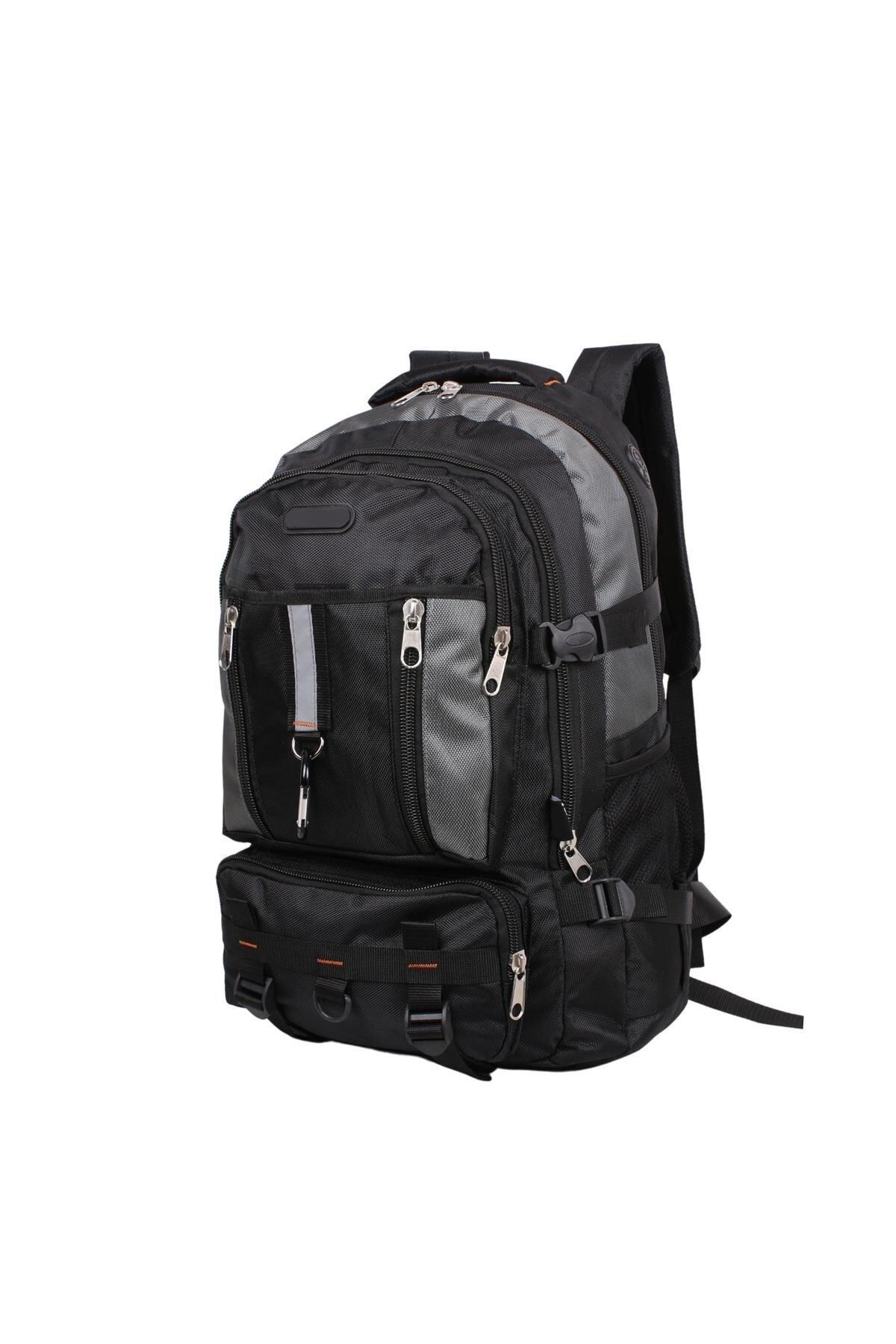 کوله پشتی زنانه مشکی Bagacar | BGIZDAG اورجینال - تصویر 2