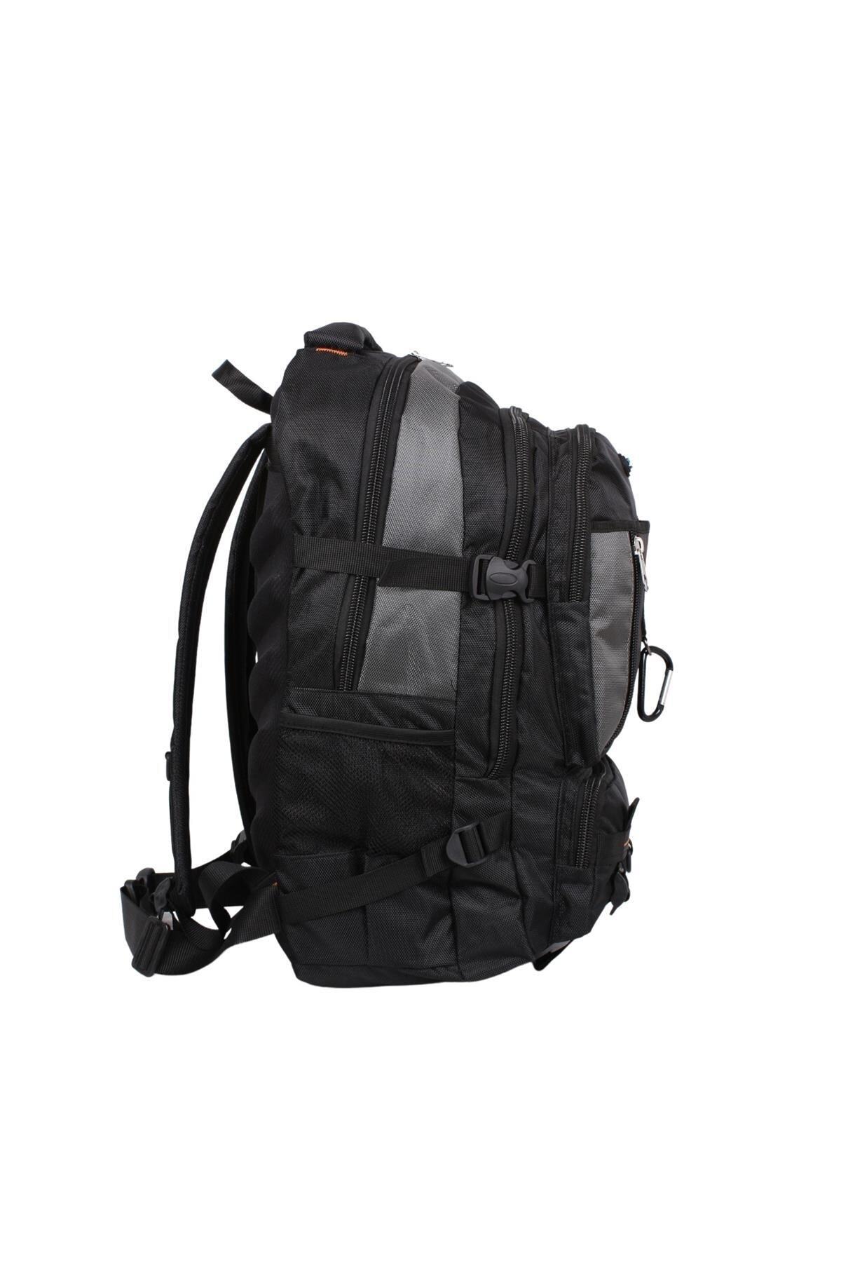 کوله پشتی زنانه مشکی Bagacar | BGIZDAG اورجینال - تصویر 6