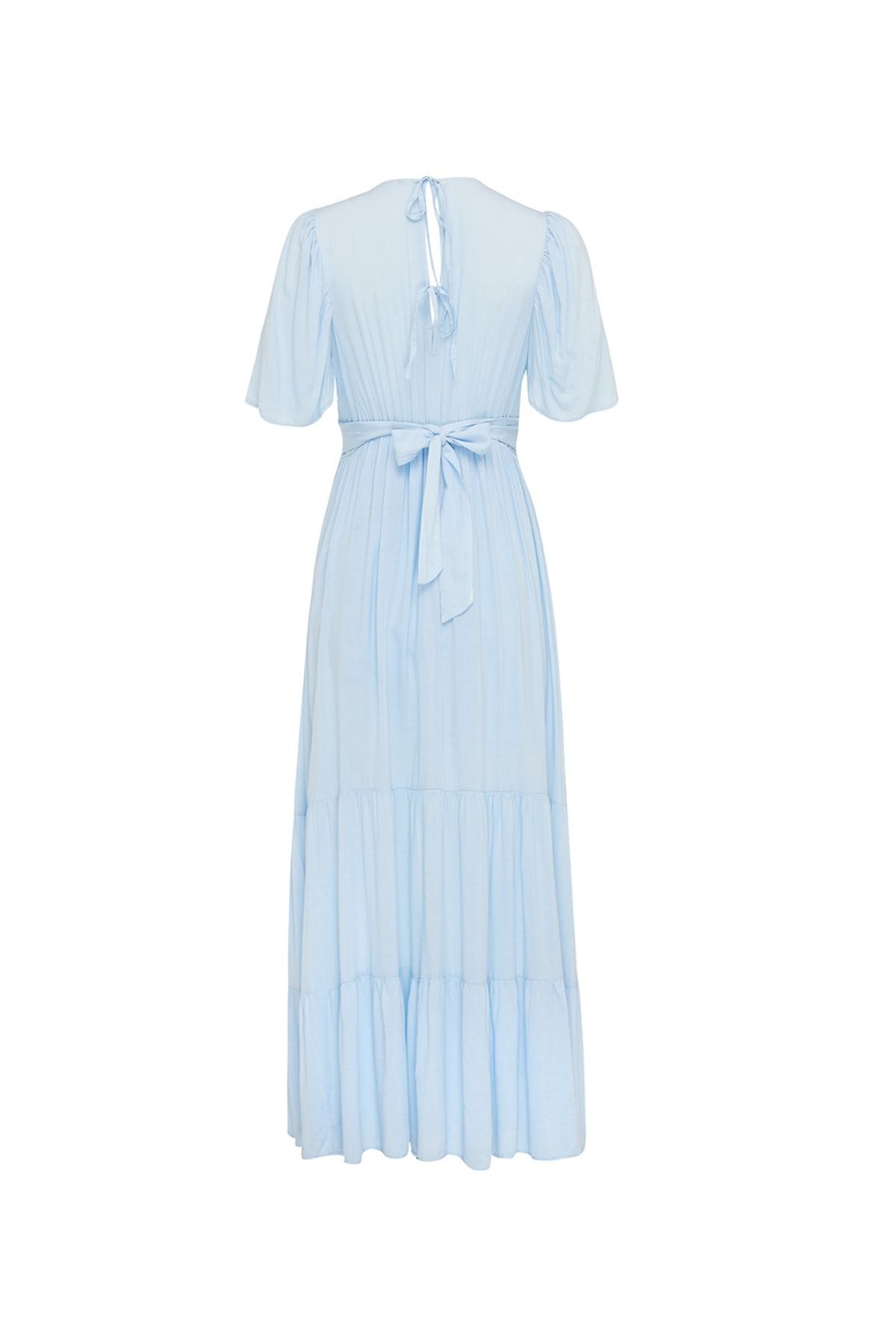MEXX Kleid Blau Jerseykleid Fast ausverkauft XN7497