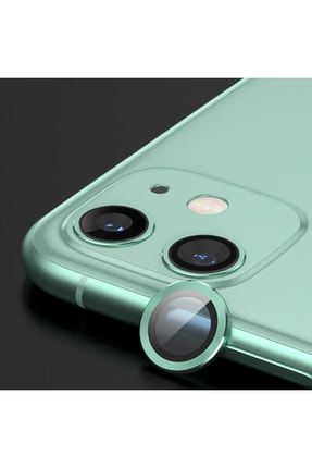 Iphone 11 Uyumlu Kamera Lens Koruyucu Hd Kalite Çerçeveli Tempered Glass Cam FT-CL02-54