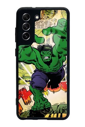 Samsung S21 Fe Hulk Tasarımlı Glossy Telefon Kılıfı smsgs21fegls3069