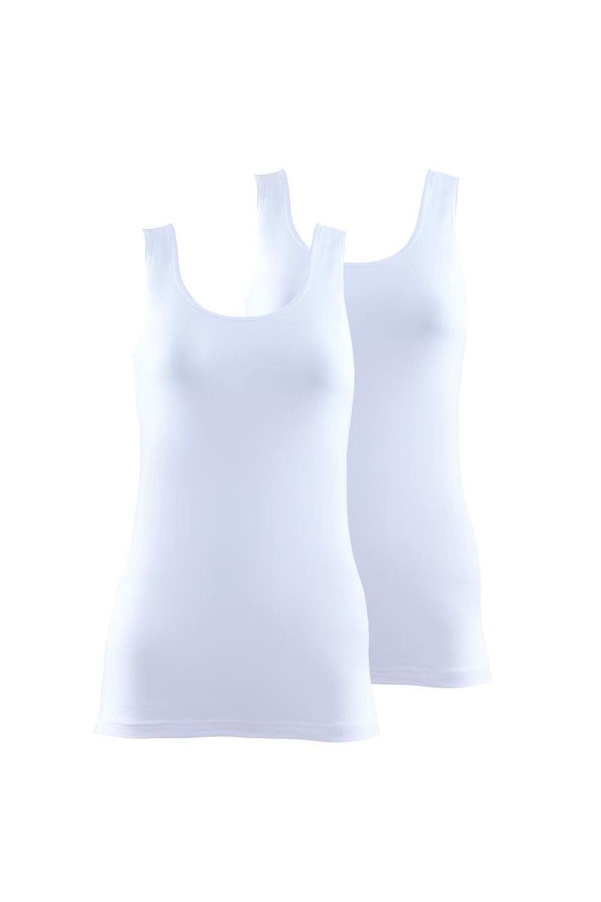 Blackspade Pachet De 2 Tricou Alb 1590 Femeie - S