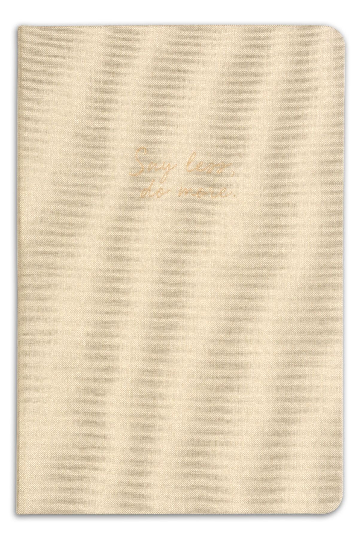 Matt Notebook-14x20 Hard Cover Notebook Plain, Unlined Beige 5